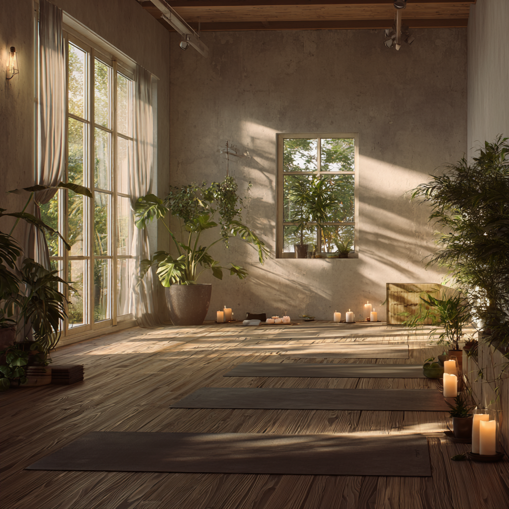 Йога практика в природата